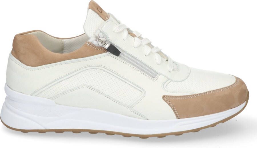 Gijs 2130 Sneaker Taupe Wit K