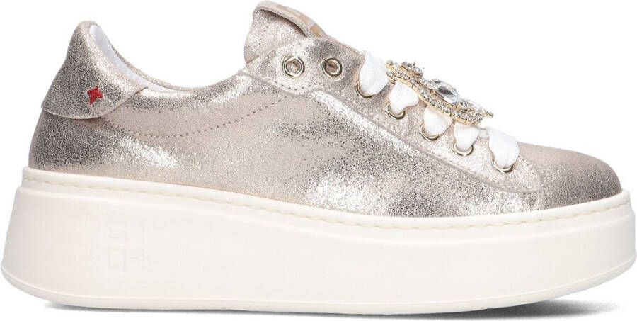 GIO+ Sneakers Dames Pia Maat: 37 Materiaal: Leer Kleur: Goud