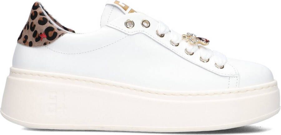 GIO+ Pia Sneakers Leer Dames Wit