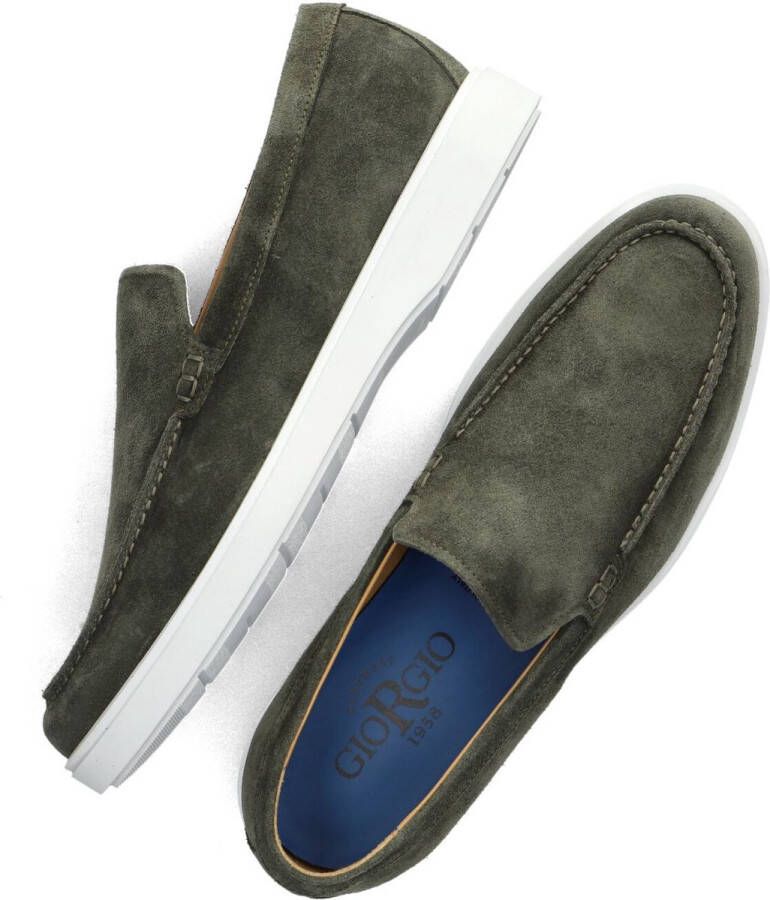 Giorgio 28785 Loafers Instappers Heren Groen