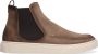 Giorgio Taupe Suede Chelsea Boots Elegant Design Beige Heren - Thumbnail 2