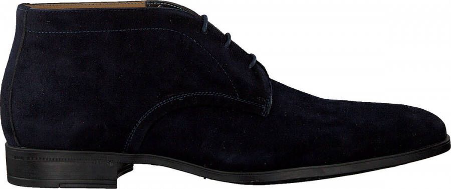 Giorgio Amalfi Schoen Suede Navy Schoen cm Suede Heren Veterschoenen