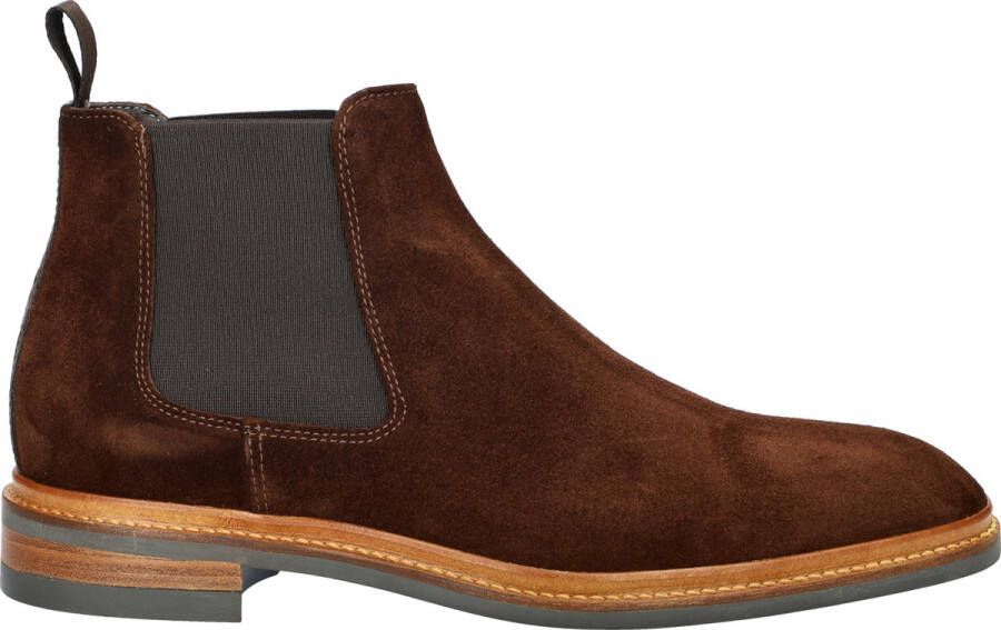 Giorgio Azzurro heren chelseaboot Bruin