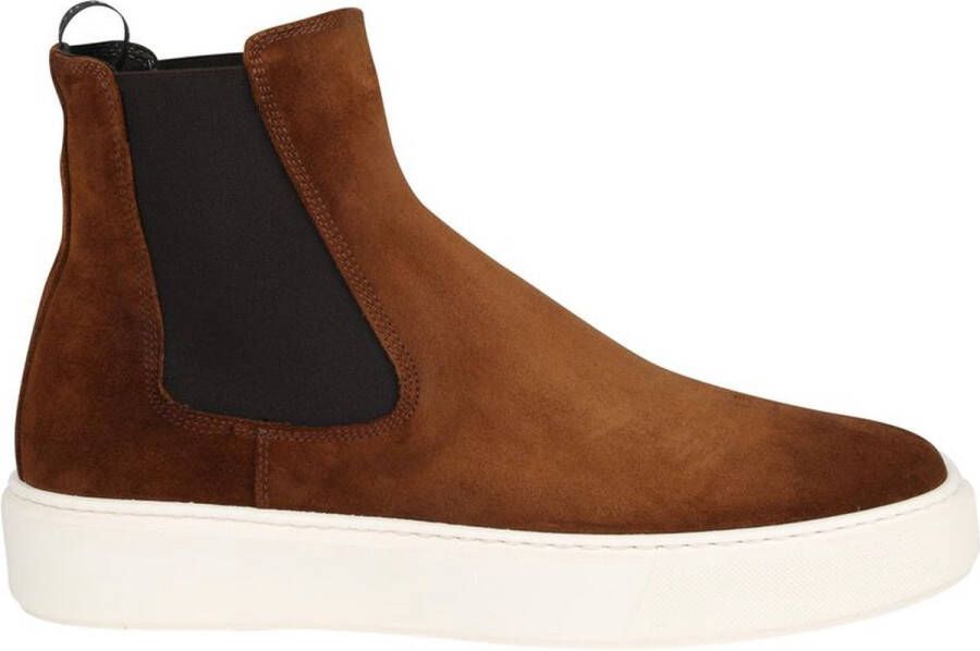 Giorgio Chelsea Boy Boot Bruin Schoen cm Suede Leer Heren