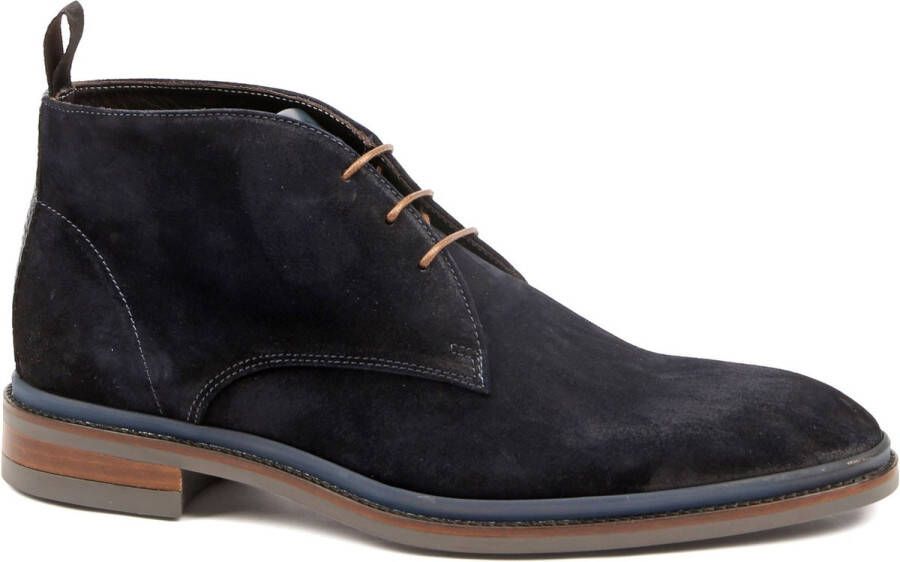 Giorgio Boy Schoen Suede Navy Heren Nette schoenen