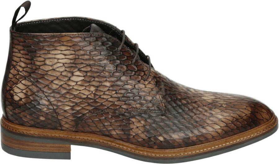 Giorgio HE85812 Business half-hoogNette herenschoenen Bruin