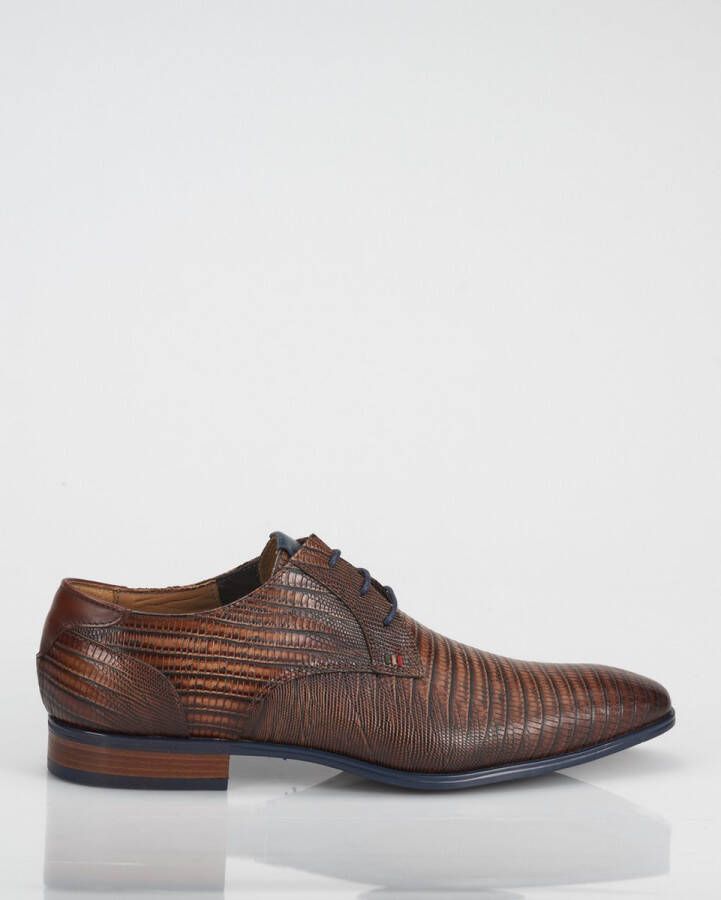 Giorgio HE964180 Volwassenen Heren veterschoen Cognac