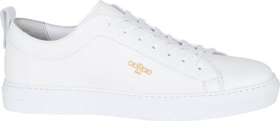 Giorgio Sneaker Adanti Rodi Wit Schoen cm Leer Heren Veterschoenen