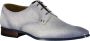 Giorgio Heren Formele Schoenen Stijlvol Blauw Leer Blue Heren - Thumbnail 6