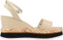 Gioseppo Elegant Wedge Sandals White Dames - Thumbnail 1