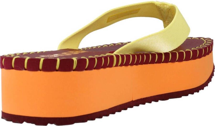 Gioseppo Stijlvolle Strand Slippers Yellow