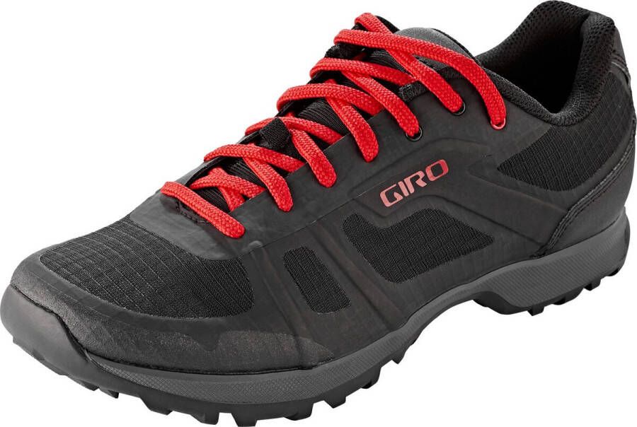 Giro Gauge Schoenen Heren zwart rood Schoen