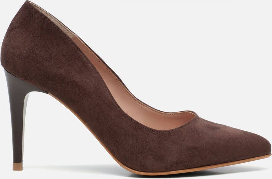 Giulia Pumps Bruin ImitatiesuÃ¨de 140386 Dames Imitatiesuède