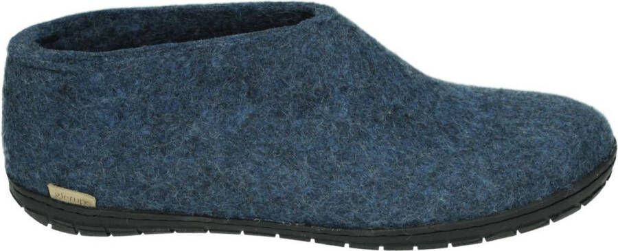 Glerups AR-10-02 Volwassenen Heren pantoffels Kleur: Blauw