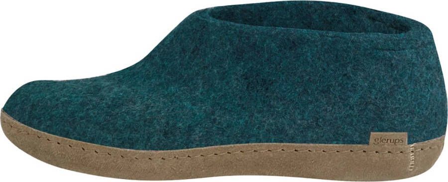 Glerups Dames en Heren slippers Leren zool