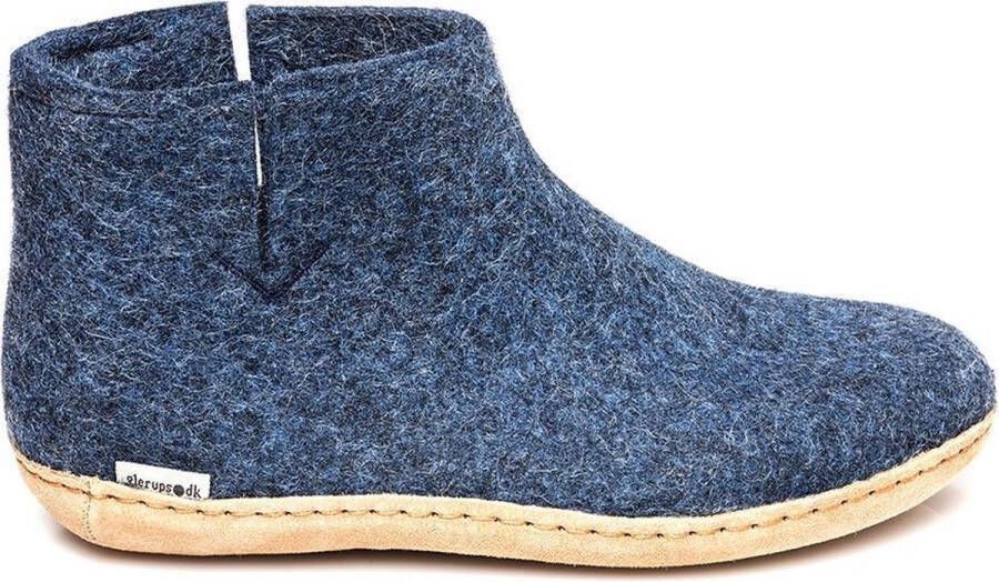 Glerups Denim make boot Blauw