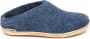 Glerups Denim Slip-On met Leren Zool Blue - Thumbnail 1