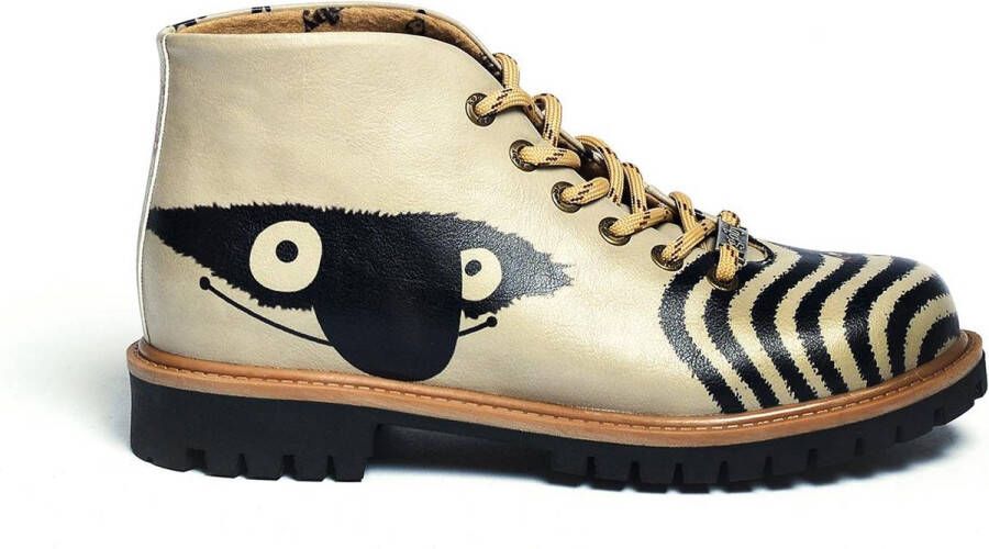 GOBY Animal Enkellaarsjes Damesboots Laarzen Hoge kwaliteit Handmade