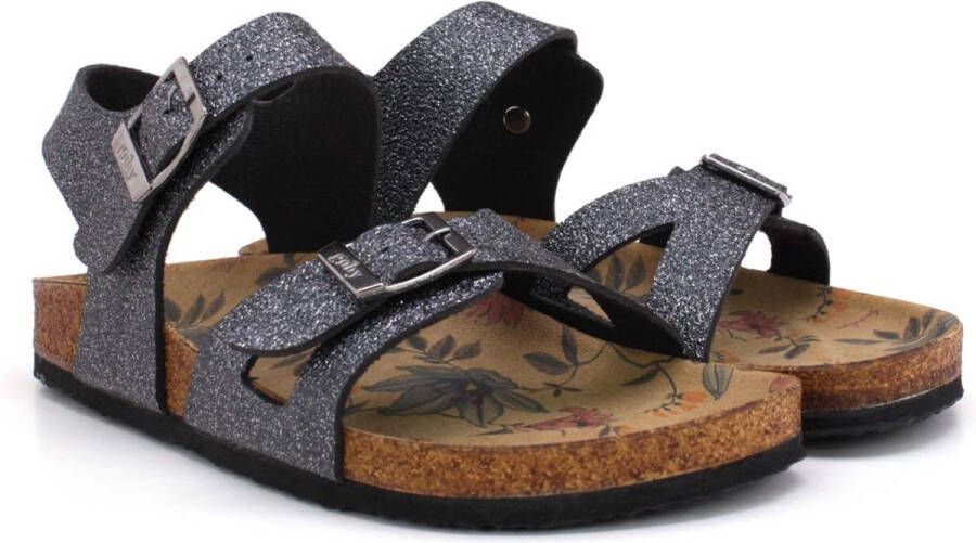 GOBY Antraciet Sandalen Slippers Hoge kwaliteit Handmade