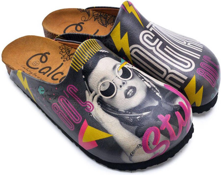 GOBY Clogs met 80's Style Handgemaakt Hoge Kwaliteit