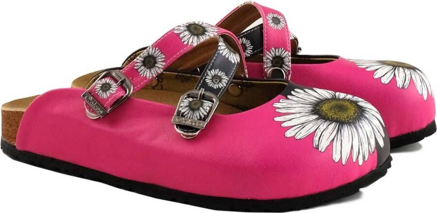 GOBY Clogs met Flower Handgemaakt Premium Kwaliteit