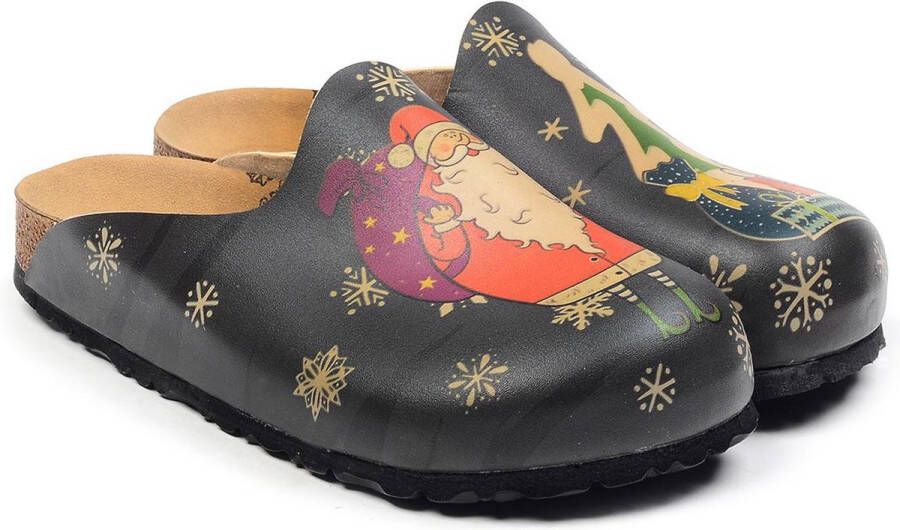 GOBY Clogs met Kerstmis Motief Handgemaakt Hoge Kwaliteit