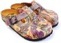 GOBY Bloemen Patroon Clogs Slippers Hoge kwaliteit Handmade - Thumbnail 1