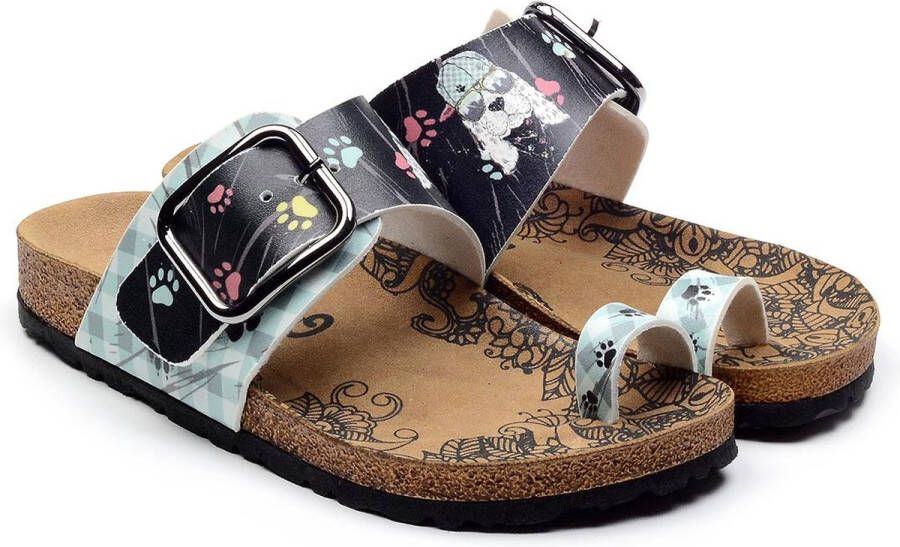 GOBY Cool Dogs Sandalen Slippers Hoge kwaliteit Handmade