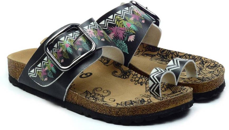 GOBY Flower Garden Slipper Handgemaakt Premium Kwaliteit