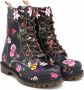 GOBY Flower Town Enkellaarsjes Damesboots Handgemaakt Premium Kwaliteit - Thumbnail 2