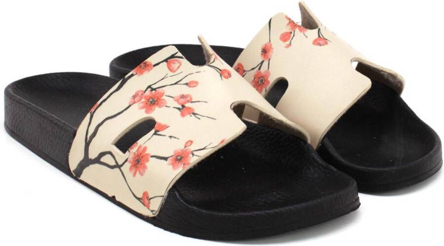 GOBY Flower Tree Slippers Sandalen -Hoge kwaliteit Handmade