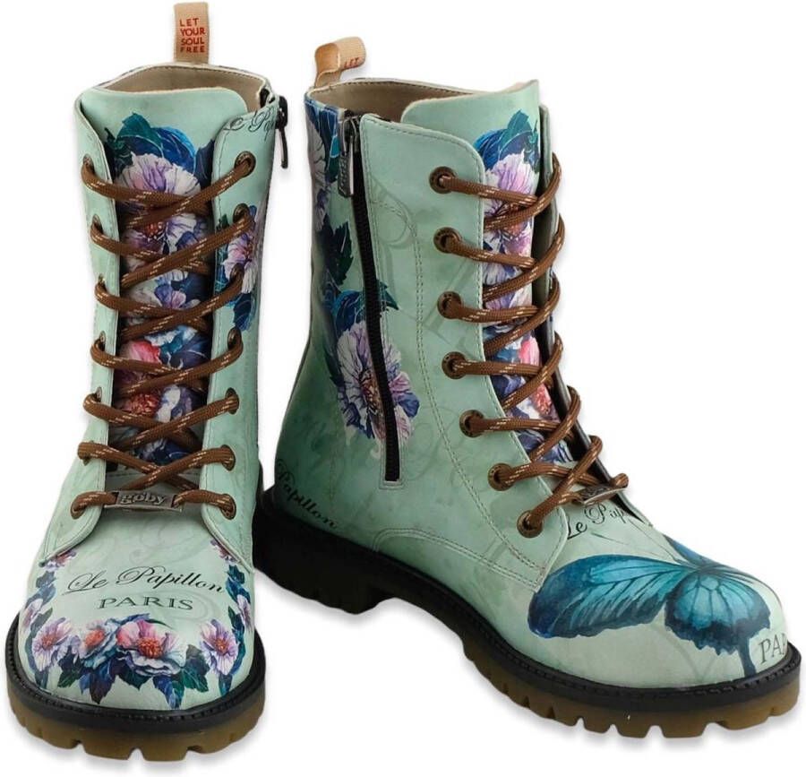 GOBY Flowers Boots Sneakers Laarzen Hoge kwaliteit Handmade