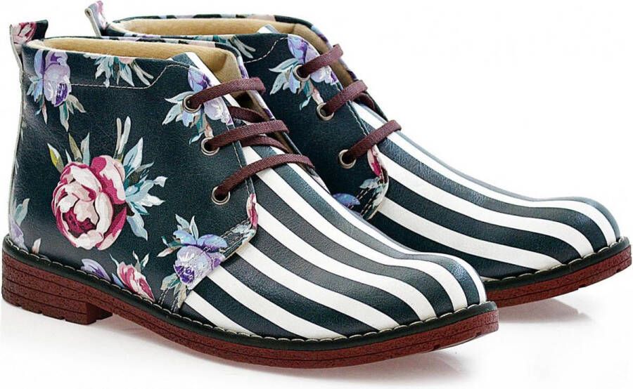 GOBY Flowers & Pattern Boots Sneakers Laarzen Hoge kwaliteit Handmade