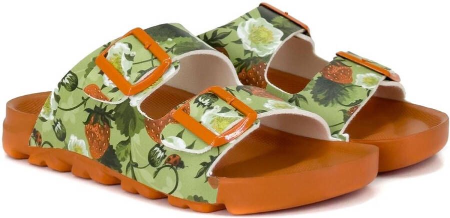 GOBY Flowers Slipper Handgemaakt Premium Kwaliteit