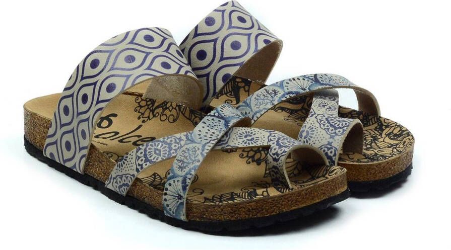 GOBY Keramiek Patroon Slippers Sandalen Handgemaakt Premium Kwaliteit