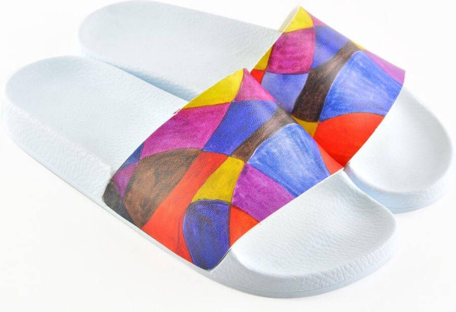 GOBY Kleuren Slippers Sandalen Handgemaakt Premium Kwaliteit