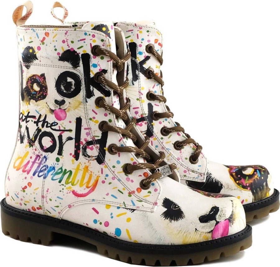 GOBY Look At The Worl Differently Enkellaarsjes Damesboots Laarzen Hoge kwaliteit Handmade