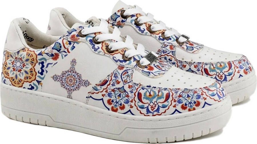 GOBY Mandala Sneakers Schoenen Handgemaakt Premium Kwaliteit