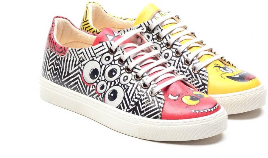 GOBY Monster Eyes Sneakers Schoenen Hoge kwaliteit Handmade