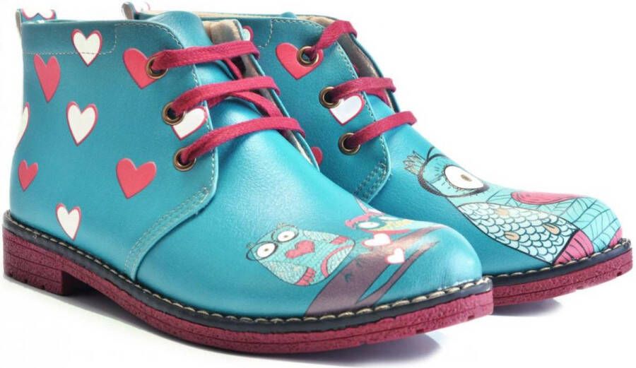 GOBY Owls Boots Sneakers Laarzen Hoge kwaliteit Handmade