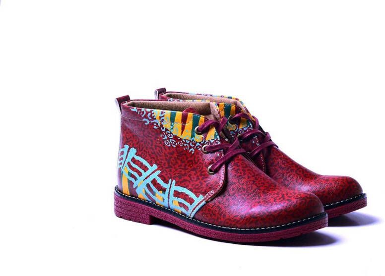 GOBY Pattern Boots Sneakers Laarzen Hoge kwaliteit Handmade