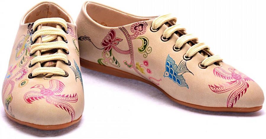 GOBY Pattern Schoenen Sneakers Hoge kwaliteit Handmade Meisjesprint