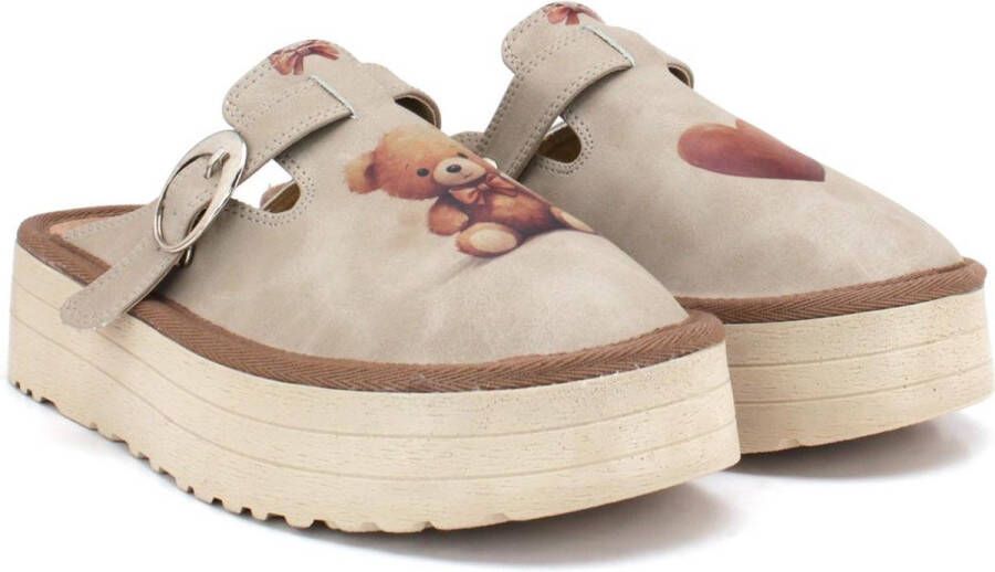 GOBY Teddybear- Sandals Slippers Hoge kwaliteit Handmade