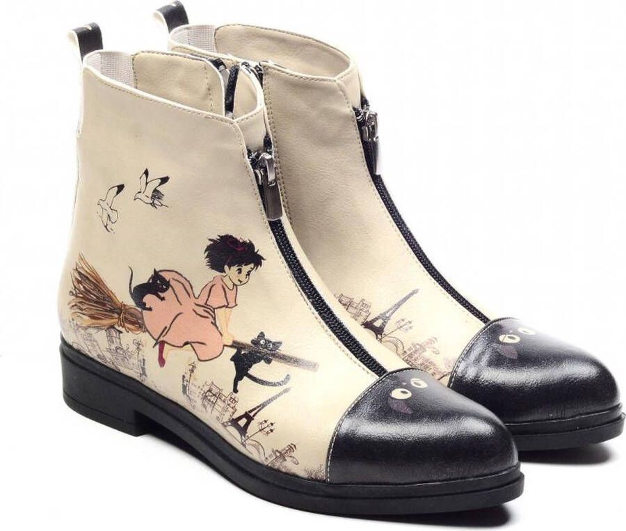 GOBY Witch Enkellaarsjes Damesboots Laarzen Hoge kwaliteit Handmade