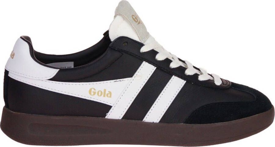 Gola Women's Cyclone Leather Sneakers zwart