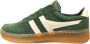 Gola Grandslam suède sneakers groen wit - Thumbnail 2