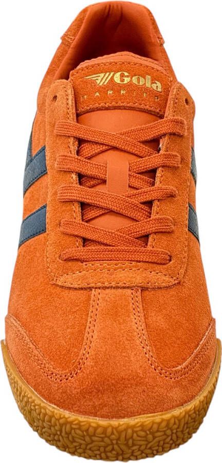 Gola Harrier Suede Sneakers rood bruin