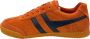 Gola Harrier Suede Sneakers rood bruin - Thumbnail 1