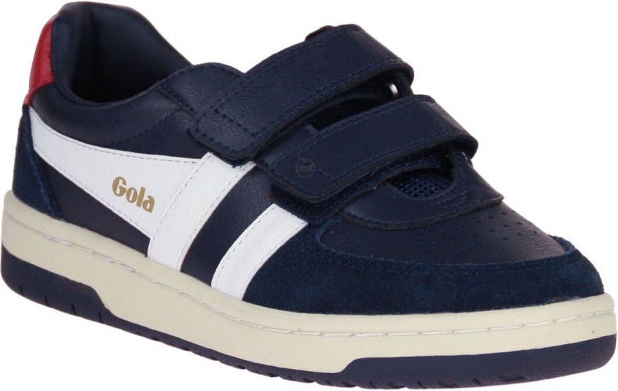 Gola Hawk Strap Blauw-Witte Sneaker