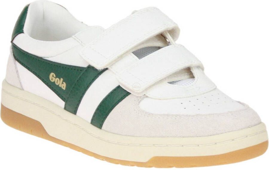 Gola Hawk Strap Sneaker Wit-Groen